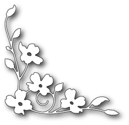 Ніж для вирубки від Poppystamps - Dogwood Blossom Corner