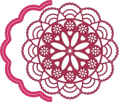 Ніж для вирубки Cape Cod w/Angel Wing від Cheery Lynn Designs