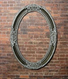 Гіпсова рівальна рамка з патинуванням від E.В.A., 12. x8.7 см