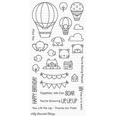 Акриловый штамп My Favorite Things - BB Up in the Air