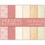 Набір двостороннього скрап-паперу UHK Gallery - Saturday, 6 аркушів