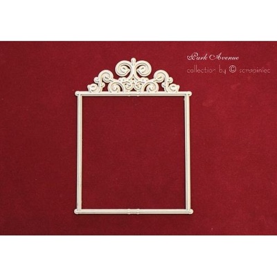 Чипборд Scrapiniec - двошарова рамка Park Avenue 03