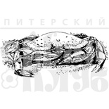 Акриловый штамп "Краб"