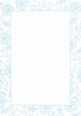 Двусторонняя подложка от Galeria Papieru, 10х14,5см, цвет голубой - KP-02