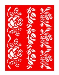 Трафарет - Бордюры3, 15*20см