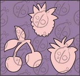 Чипборд Набір "Ягідний кошик" Маленький