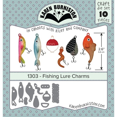 ПІД ЗАМОВЛЕННЯ - Karen Burniston Dies - Fishing Lure Charms