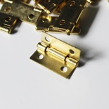 Петля полуповоротная, 90 градусов,  19х15мм, 1 деталь