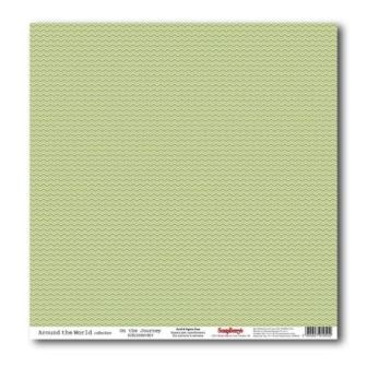 Лист бумаги для скрапбукинга  от ScrapBerry's - Версаль - В дороге