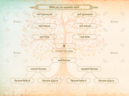 Книга "Книга мого роду (бордова)". Арт. 00056955