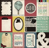 Аркуш скрап-паперу від Echo Park - JOURNALING CARDS - Times & Seasons 2