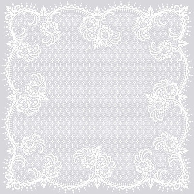 Аркуш паперу HOTP - Color Me Lace Paper — для роботи в техніці резист, 30x30 см
