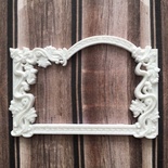 Пластикова прикраса Рамочка з ліаною від E.В.A., 7x4,6см