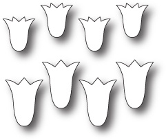 Ніж для вирубки від Memory Box - Dies - Tulip Tops