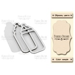 Заготовка для шейкера Дитяча пляшка, колір молочний, ТМ Фабрика Декору