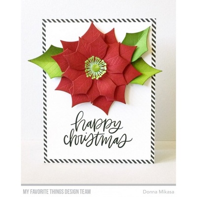 Акриловый штамп My Favorite Things - Hand-Lettered Holiday Greetings