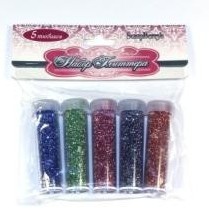 Набор глиттера в тюбиках от ScrapBerry's "Лунные цвета", 5 шт.