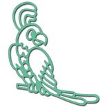 Ножі для вирубки Crafty Ann Funny Cockatoo