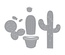 Нож для вырубки от Spellbinders - Potted Cacti