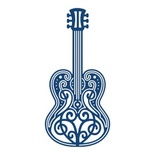 Нож от Tattered Lace Dies - Guitar - Гитара