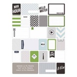 Міні-набір Project Life by Becky Higgins - Themed Cards - Mans World, 60 шт.