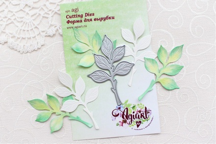 Ніж для вирубки "Гілочка ясеня" від AgiArt