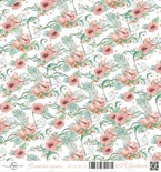 Аркуш скрап-паперу ScrapEgo - Колір, Лапонька-донька, 30,5x30,5см