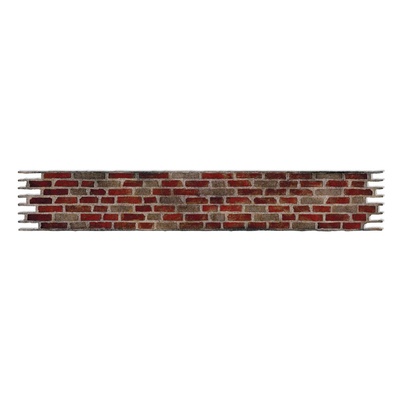 Ніж для вирубки від Sizzix - Sizzlits Decorative Strip Die - Brick Wall