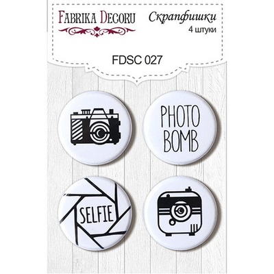 Набор скрапфишек Фабрика Декору из 4 шт. FDSC 027