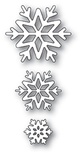 Ножи от Poppystamps - Shiny Snowflakes craft die