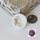 Силіконова форма (молд) - квітка, розмір: діаметр 23 мм, висота 10 мм