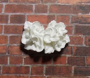 Пластиковий букет гортензії від E.В., 2,7x1,8cм