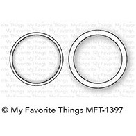 Ніж для вирубки My Favorite Things - Die-namics Mini Circle Shaker Window and Frame