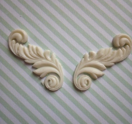 Гнучкі пластикові фігурки - Завитки №3, 2 штуки.