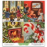 Аркуш паперу для скрапбукінгу від Pretty Little Studio - Greetings Pattern Paper