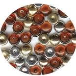 Прозрачные капли и капли металлик The Robin's Nest Dew Drops - Mocha Trail, 6 мм, 250-270 шт