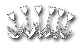 Ніж для вирубки від Poppystamps - Tulip Fanfare