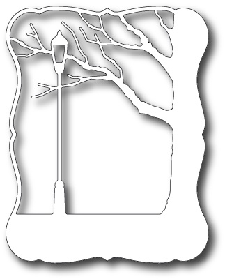 Ножі для вирубки від Memory Box - Lamp Post Frame