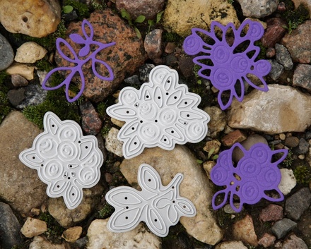 Набір ножів для вирубки з Fluffy Duffy Design - Чорниця