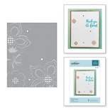 Папка для тиснення від Spellbinders - Floret Cluster Cut and Emboss Folder