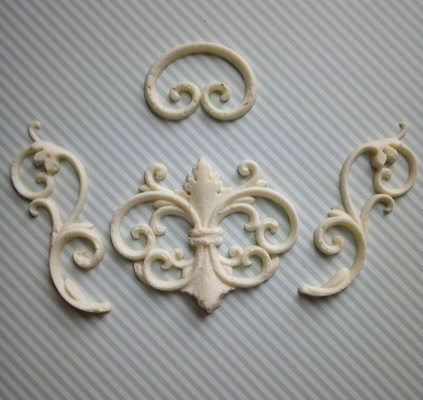 Гнучкі пластикові фігурки - Набір завитків, 4шт., від 4,2 до 7,5см