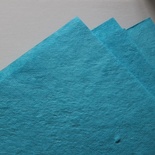 Тутовий папір ручної роботи, колір блакитний, формат А4