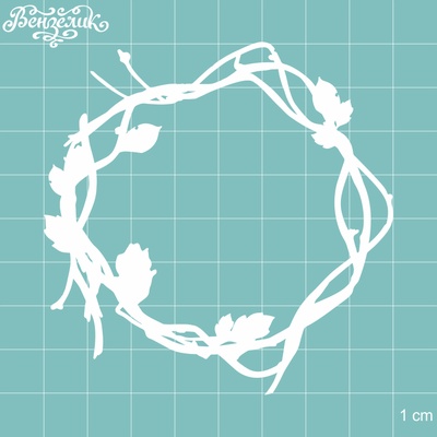 Чипборд від Вензелик - Рамка 91, розмір: 80x80 мм