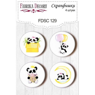 Набор скрапфишек Фабрика Декору из 4 шт