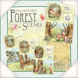 Заготовки для листівки від Flower Soft - Enchanted Forest Scenes
