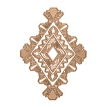 Ніж для вирубки від Spellbinders - Art Deco - Ritz Decorative Element