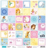 Папір для скрапбукінгу від ScrapBerryʼs - Підручки -Kарточки 2, 30, 5x30,5см, 190 г/м², односторонній