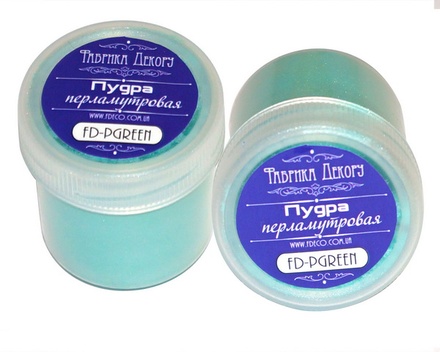 Перламутрова пудра смарагдова