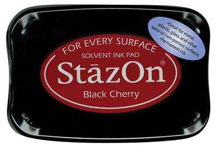 Перманентные чернила Tsukineko - StazOn Pads Black Cherry