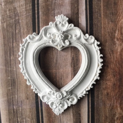 Гипсовое сердечко от Е.В.A, 7х7 см, 1 шт. 